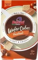 Mängden socker i Wafer Cubes Hazelnuts