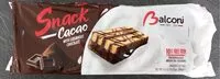 Mängden socker i Balconi Snack Cacao GR. 330