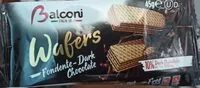 Mängden socker i Wafers