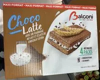 Mängden socker i Choco latte (maxi format)