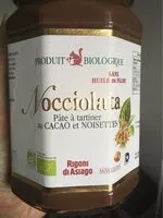 Mängden socker i Nocciolata