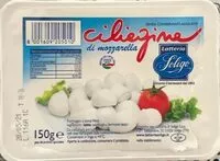 Mängden socker i Ciliegine di mozzarella