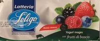 Mängden socker i Yogurt magro con frutti di bosco x2