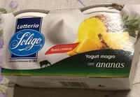 Mängden socker i Yogurt magro ananas