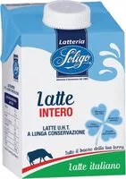 Mängden socker i Latte uht intero a lunga conservazione