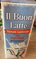 Mängden socker i Il buon latte senza lattosio