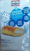 Mängden socker i Brioches con crema al latte