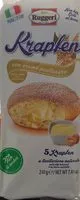 Mängden socker i Kraplen con crema pasticcera