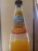 Mängden socker i Zero allegra con succo d'agrumi