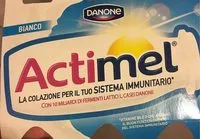Mängden socker i Actimel bianco