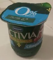 Mängden socker i Activia 0% Ciliegia