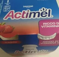 Mängden socker i Actimel fragola