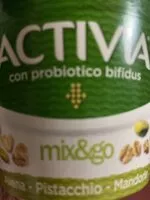 Mängden socker i Activia mix&go