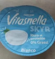 Mängden socker i Vitasnella skyr