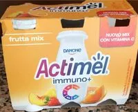 Mängden socker i Actimel immuno+