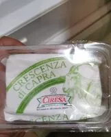 Mängden socker i Crescenza di capra