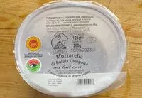 Mängden socker i Mozzarella du bufala campana au lait cru