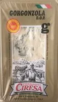 Mängden socker i Gorgonzola D.O.P