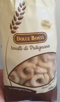 Mängden socker i Taralli di Putignano
