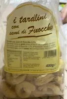 Mängden socker i Taralli con semi di finocchio