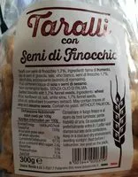 Mängden socker i Tarali con semi di  finocchio