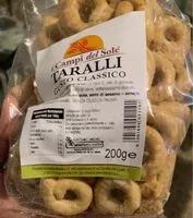 Mängden socker i Taralli gusto classico
