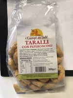 Mängden socker i Taralli con peperoncino