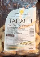 Mängden socker i Taralli