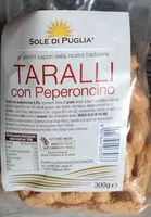 Mängden socker i Taralli con peperoncino