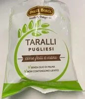 Mängden socker i Taralli pugliesi