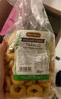 Mängden socker i Taralli con peperoncino