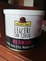 Mängden socker i Mix benessere