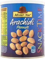 Mängden socker i Snack time arachidi tostate e salate