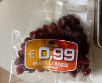 Mängden socker i Mirtilli disidratati