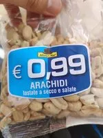 Mängden socker i Arachidi tostate Mr. NUT