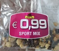 Mängden socker i Sport mix