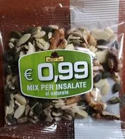 Mängden socker i Mix per insalate