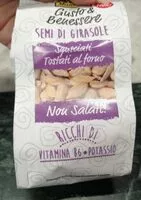 Mängden socker i Semi di girasole