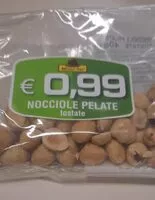Mängden socker i NOCCIOLE PELATE TOSTATE
