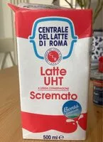 Mängden socker i Latte UHT scremato a lunga conservazione