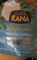 Mängden socker i Sfogliavelo ricotta e spinaci
