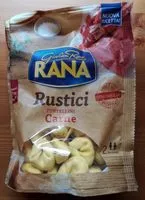Mängden socker i Rustici tortellini carne