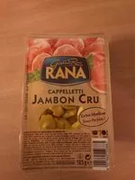 Mängden socker i Cappelletti jambon cru & fromage
