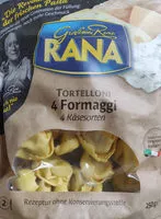 Mängden socker i Ravioli 4 Käsesorten