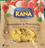 Mängden socker i Ravioli Tomaten & Mozzarella