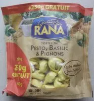 Mängden socker i Tortellini Pesto, Basilic & Pignons