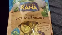 Mängden socker i Tortellini Ricotta & Epinards +20% gratuit
