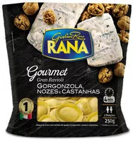 Mängden socker i Massas Gorgonzola Nozes/castanhas 250g Rana