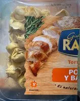 Mängden socker i Tortellini con pollo y bacon