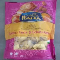 Mängden socker i Tortellini Poulet au curry & Eclats d'amandes